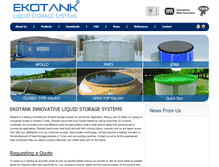 Tablet Screenshot of ekotank.net